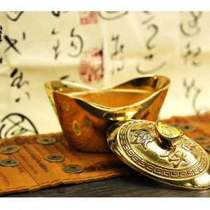 純銅催財金元寶